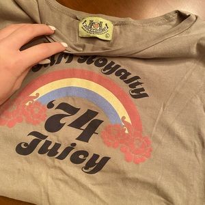 Unworn Vintage Juicy Couture “Surf Royalty” Graphic Tee